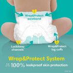Pampers Swaddlers Newborn Diaper Size 1 96 Count - Image 9